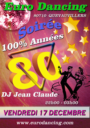 soiree années 80  l'Euro Dancing quevauvillers 80710