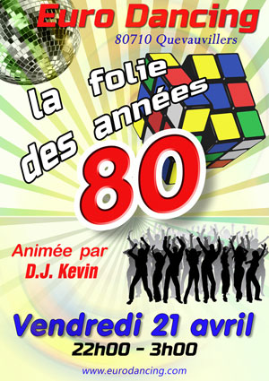 soiree à thème l'Euro Dancing quevauvillers 80710