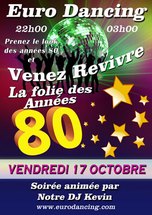 soiree à thème l'Euro Dancing quevauvillers 80710