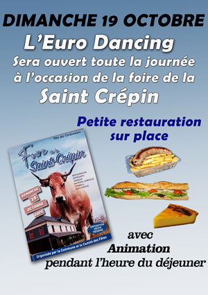 soiree à thème l'Euro Dancing quevauvillers 80710