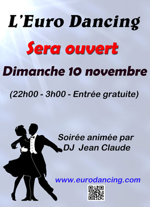 soiree à thème l'Euro Dancing quevauvillers 80710