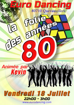 soiree à thème l'Euro Dancing quevauvillers 80710