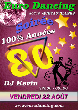 soiree à thème l'Euro Dancing quevauvillers 80710