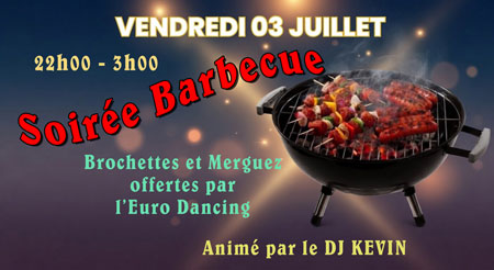 soiree &agrave; th&egrave;me l'Euro Dancing quevauvillers 80710