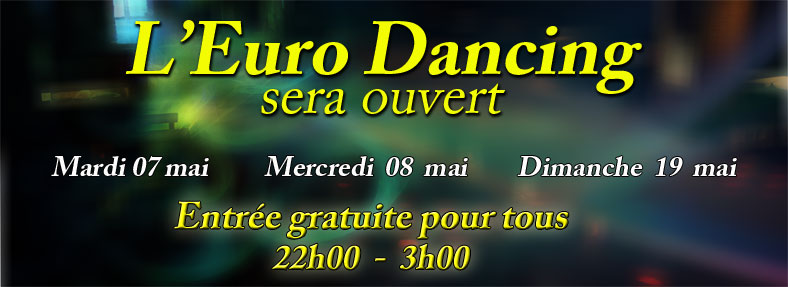 soiree à thème l'Euro Dancing quevauvillers 80710
